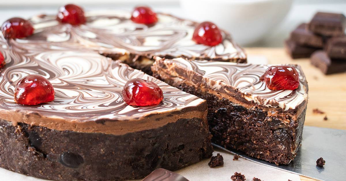 Turkish delight & chocolate fridge cake