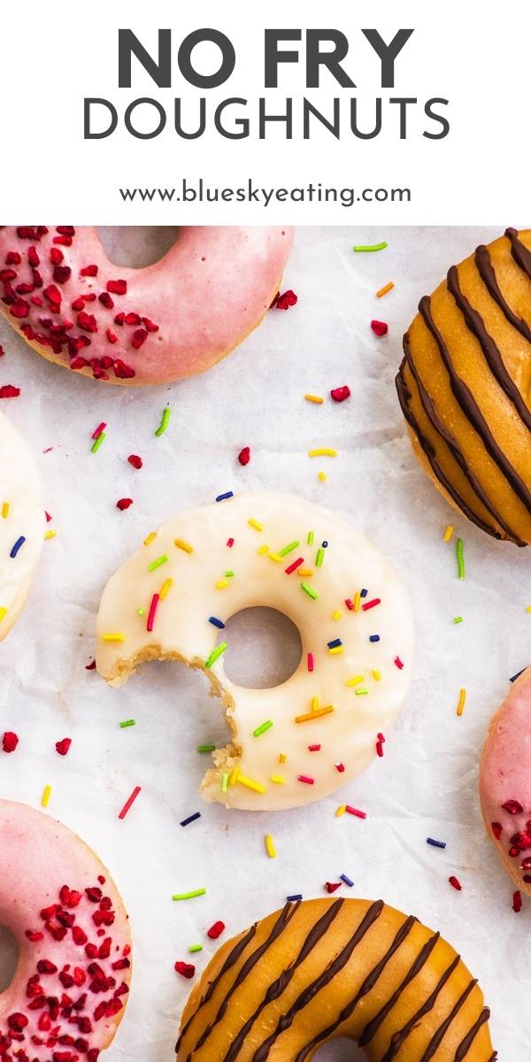No Fry Doughnuts (Super Fluffy and With 3 Easy Glaze Options!)