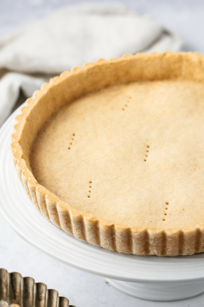 A gluten free shortcrust pastry pie crust